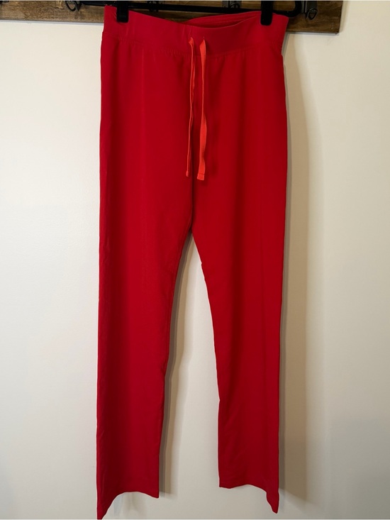 Figs Pants - FIGS Technical Collection Red Slim Scrub Pants Size Small Tall S/T Workwear